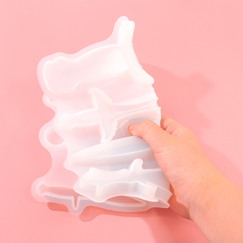 2021 Mixed Long Knight Battle Swords Resina Epoxi Transparente Moulds Cute Knife Silicone Molds For Resin Art Jewelry Making Kit