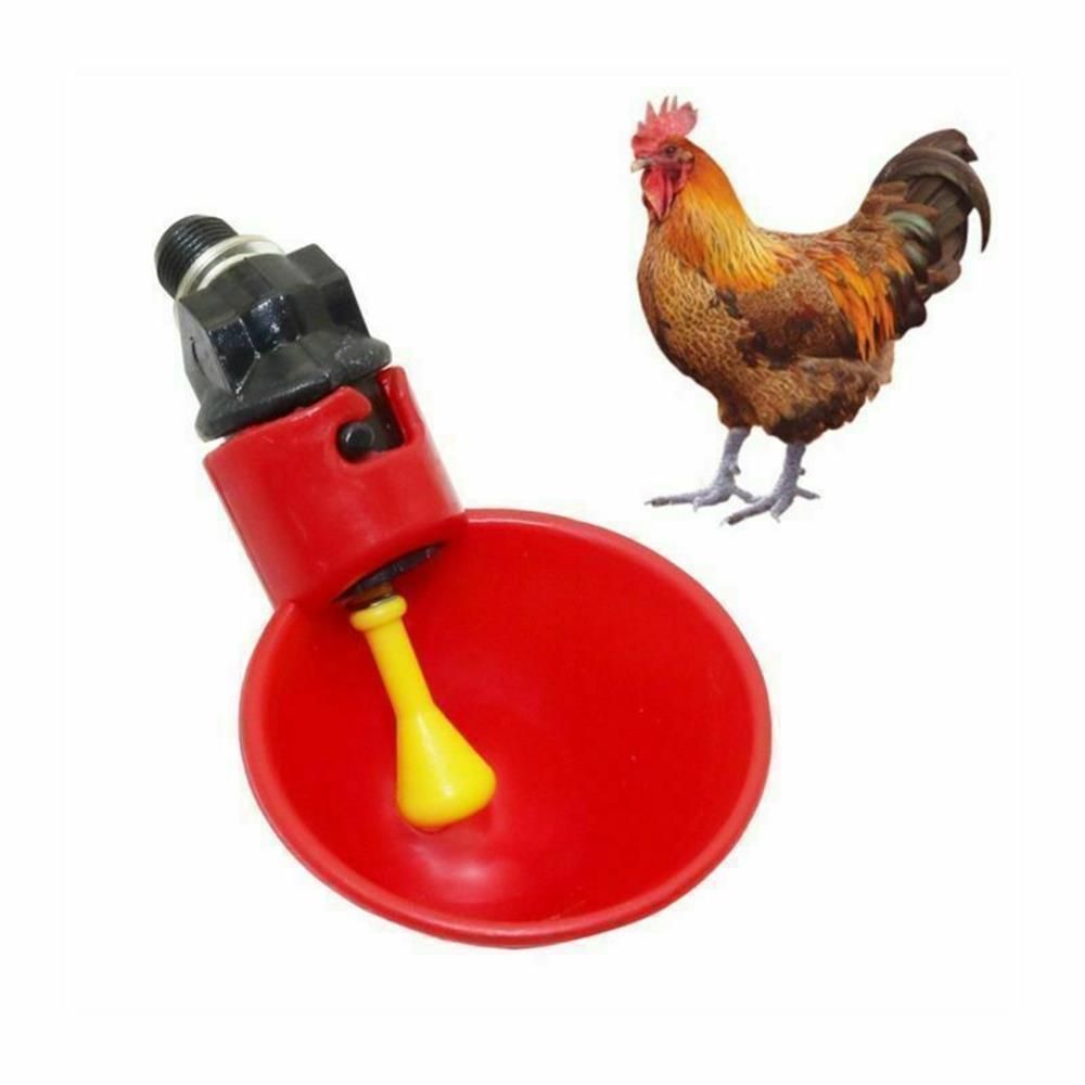 10/20 Pcs Hot new Bird Chicken Coop Feed Automatic Poultry Water Drinking Cups Chicken Hen Plastic Plastic Automatic Drinker
