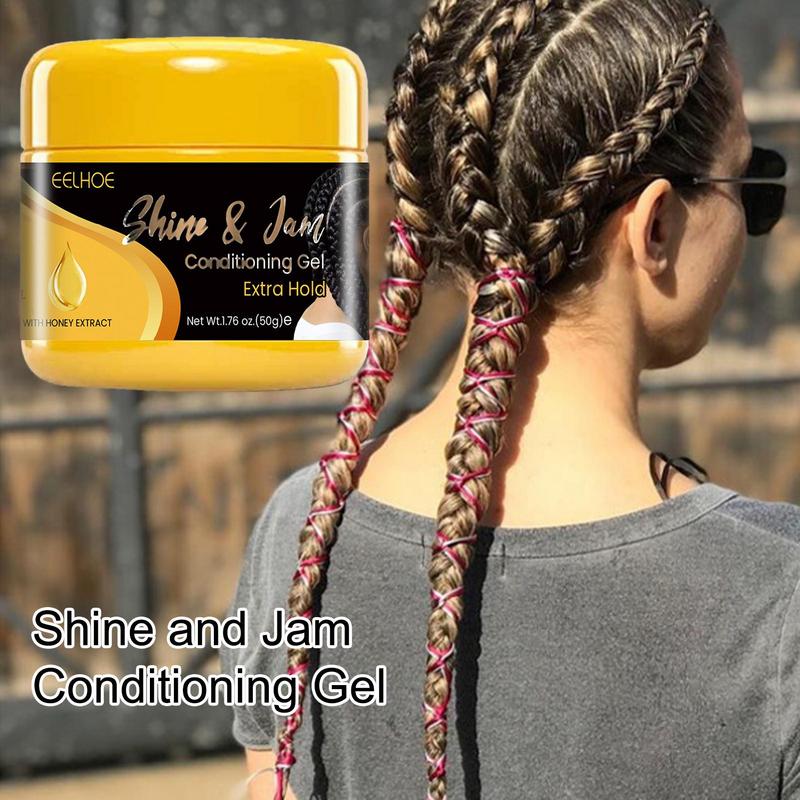 50g Hair Braiding Gel Styling Waxes Cream Long Lasting Twist Strong Hold Pomade Anti-Frizz Beauty Care Dreadlocks Styling Wax