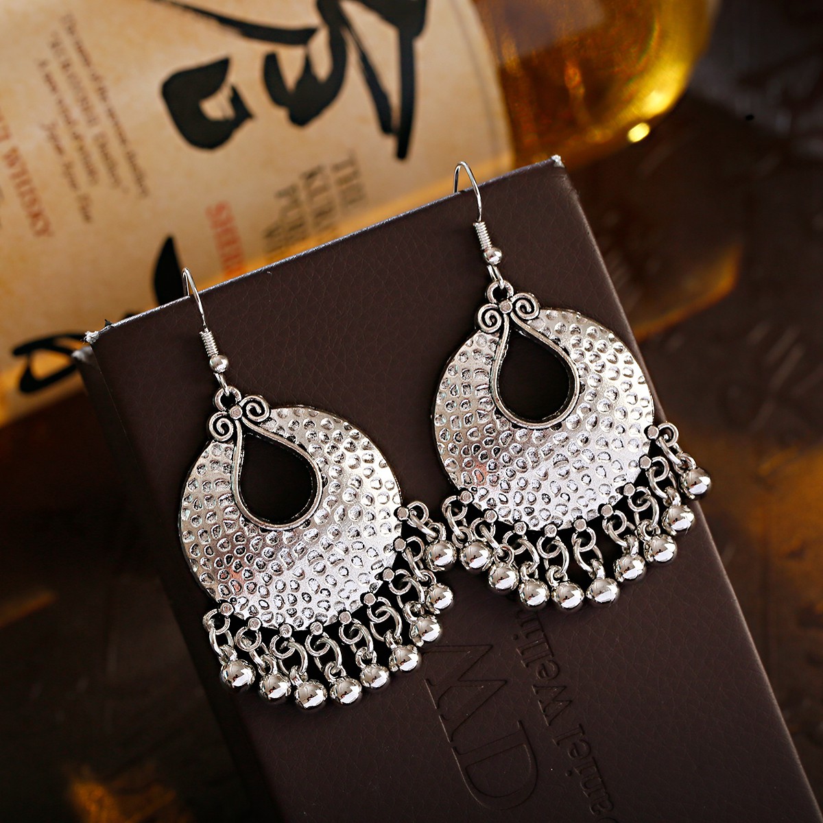 Pendientes Originales Fatima Hamsa Hand Ear Rings For Girl Tassel Ethnic Earrings For Women Indian Unusual Kolczyki Dangle Gifts