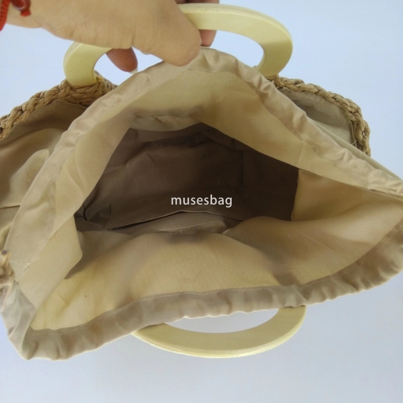 Designer Ms. High Quality Summer Vacation Beach Practical Multi functional Handmade Large Capacity Classic Versatile Grass Woven Bag New Woven Bag Sea