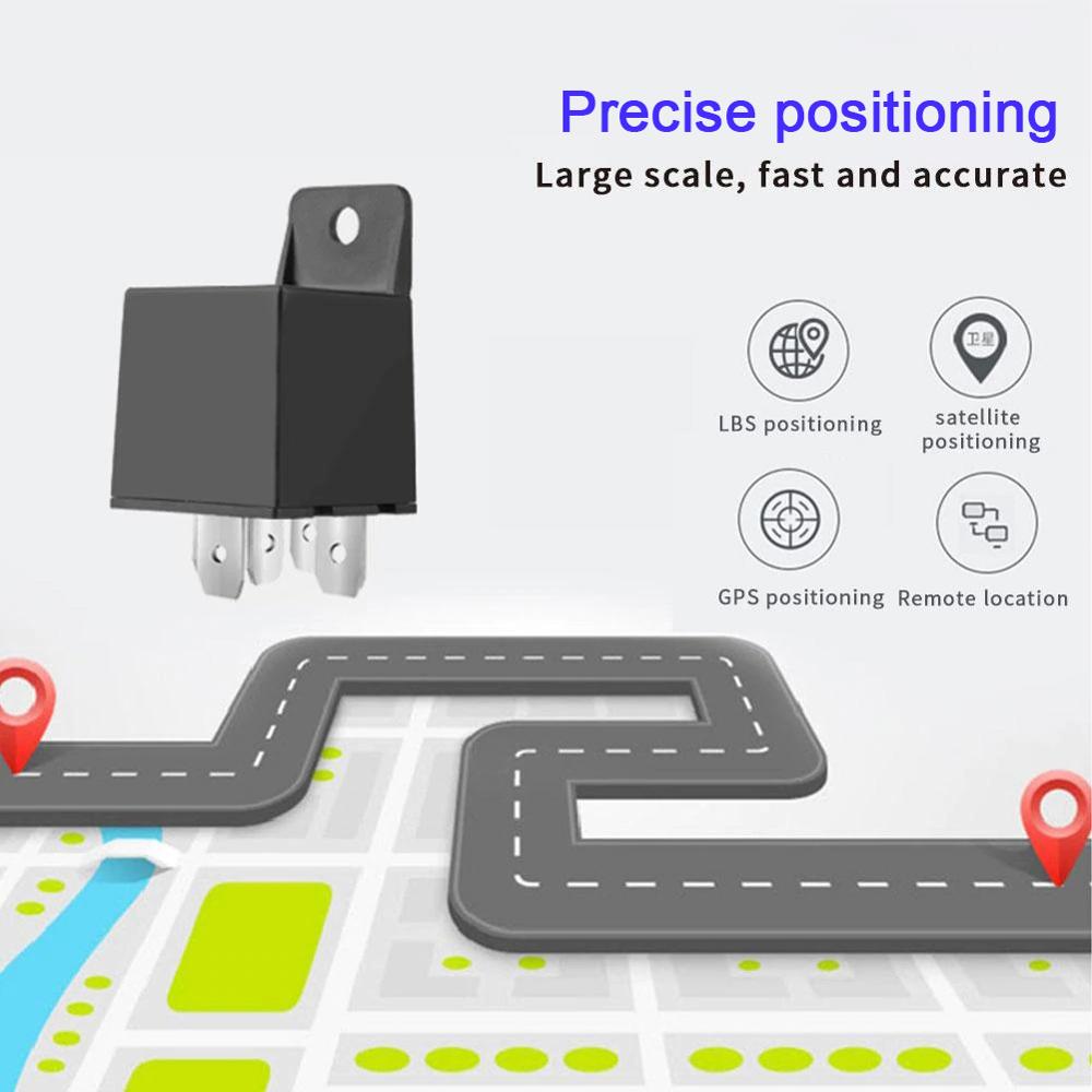 Car GPS Tracker C13 Tracking Relay Device GSM Locator Remote Control Anti-theft Monitoring Cut off oil System with free APP