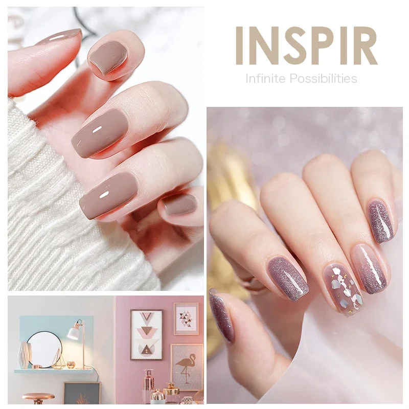 15ml 2pcs/Box Duo Base Coat Top Coat Set Soak Off Clear UV Gel Nail Polish Nail Art Semi-permanent Varnish