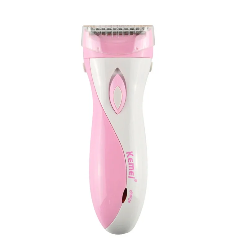 3 Blades Women's Shaver Razor Epilator Electric Rechargeable Lady Shaving Trimmer Hair Removal For Female Leg Bikini Underarm