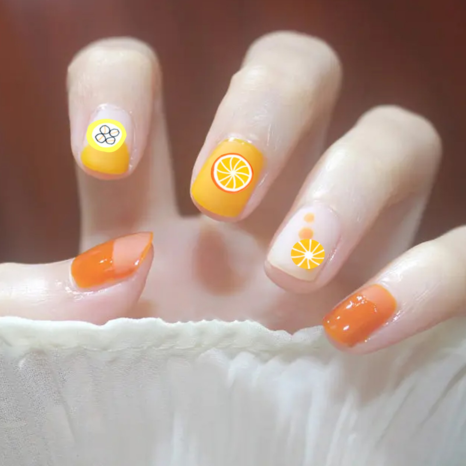 Nails Gel Stuff Nail Accessories Soft Pottery Patch Fruit Flower Mixed Jewelry Filling Soft Pottery Christmas Glitter for Nails