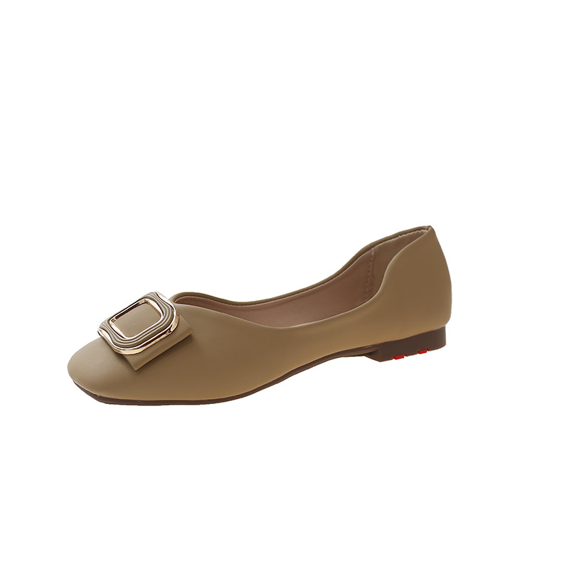 Soft soled bean shoes women 2024 new slip-on flat four seasons all-match single shoes women fashion comfortable women's shoes