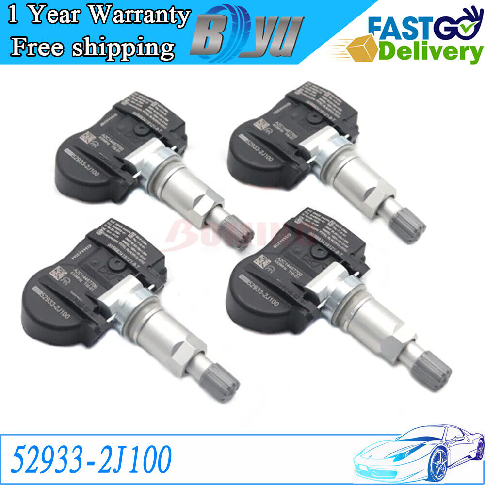 52933-2J100 TPMS Car Tire Pressure Monitoring Sensor For Hyundai Solaris Verna Accent Kia Rio Sorento Ceed Genesis G80 433Mhz