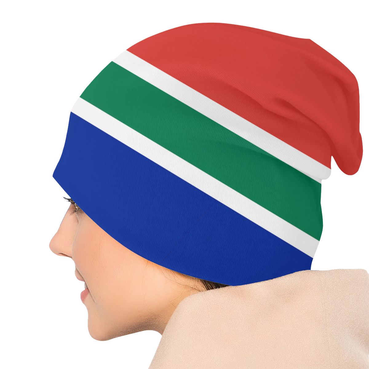 South African Springboks Flag Skullies Beanies Hat Vintage Street Men Women Caps Adult Warm Dual-use Bonnet Knitting Hats