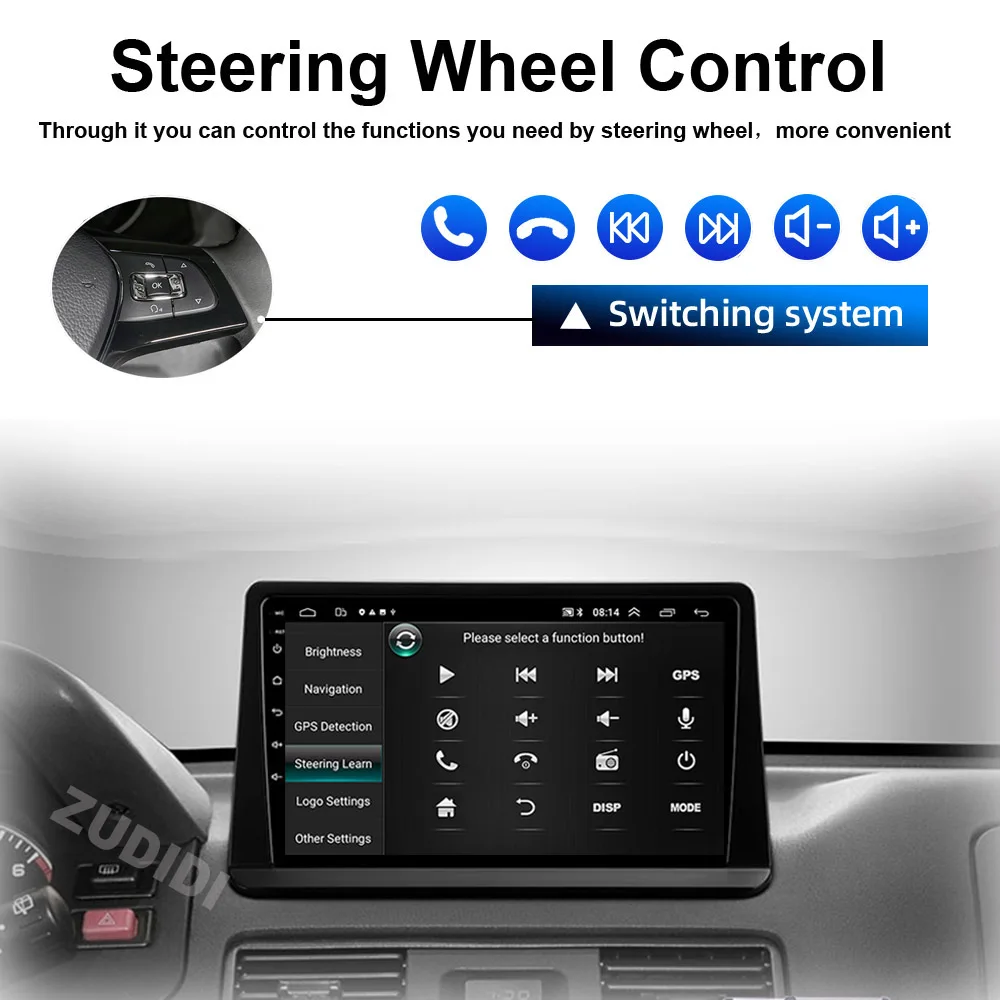Android 13 For Mitsubishi Pajero Gen2 Montero V31 V32 V33 V43 Car Radio Audio Multimedia Stereo DVD Player GPS Navigation
