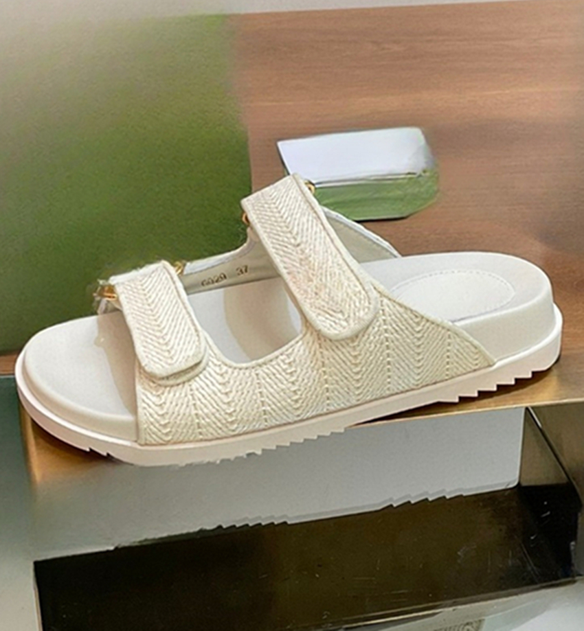 New designer sandals mens womens sandals designer slides Outdoor shoes designer shoes summer women men sandals slide shoes fashion leather Flat Heel with box