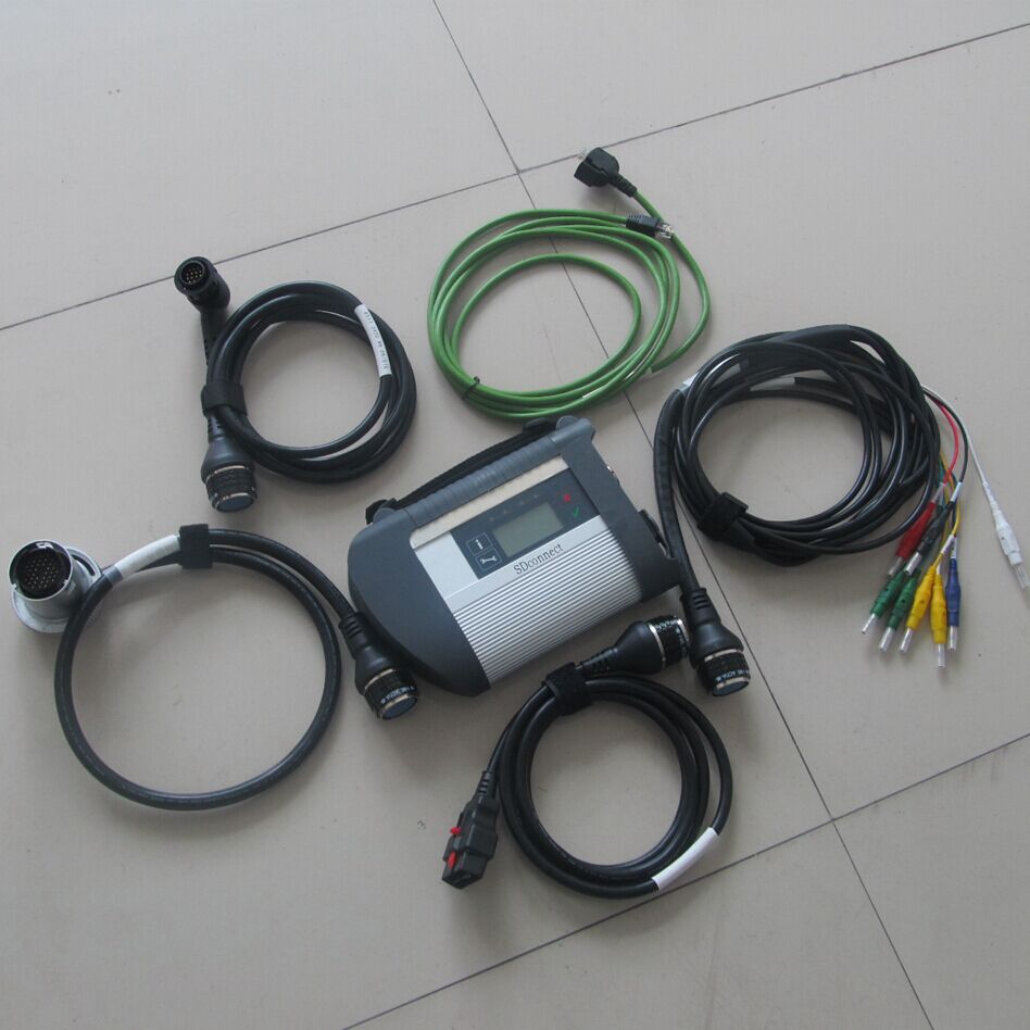 MB Star Diagnosis C4 Accessories Connect 4 SD Scanner for Mercedes Cars with 12/2023 Software SSD OBD Diagnostic Tool