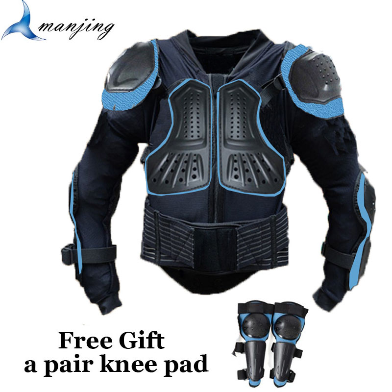 Child Kids Motorcycle Motocross Body Armor Moutain Bike Protector Skiing Skating Riding Downhill Protective Gear Moto Racing Pad