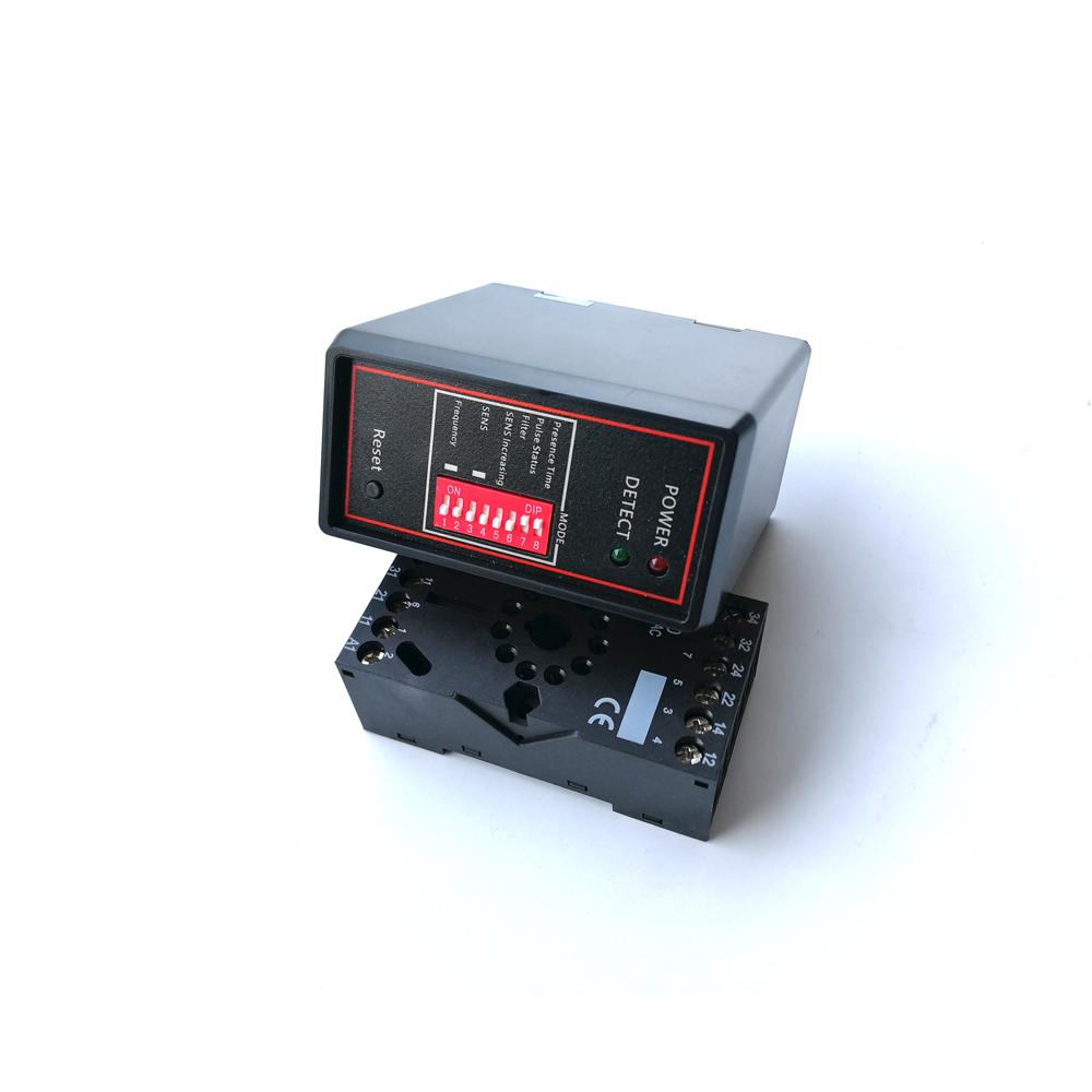 50m cable single channel inductive vehicle loop detector for Gate barrier operators