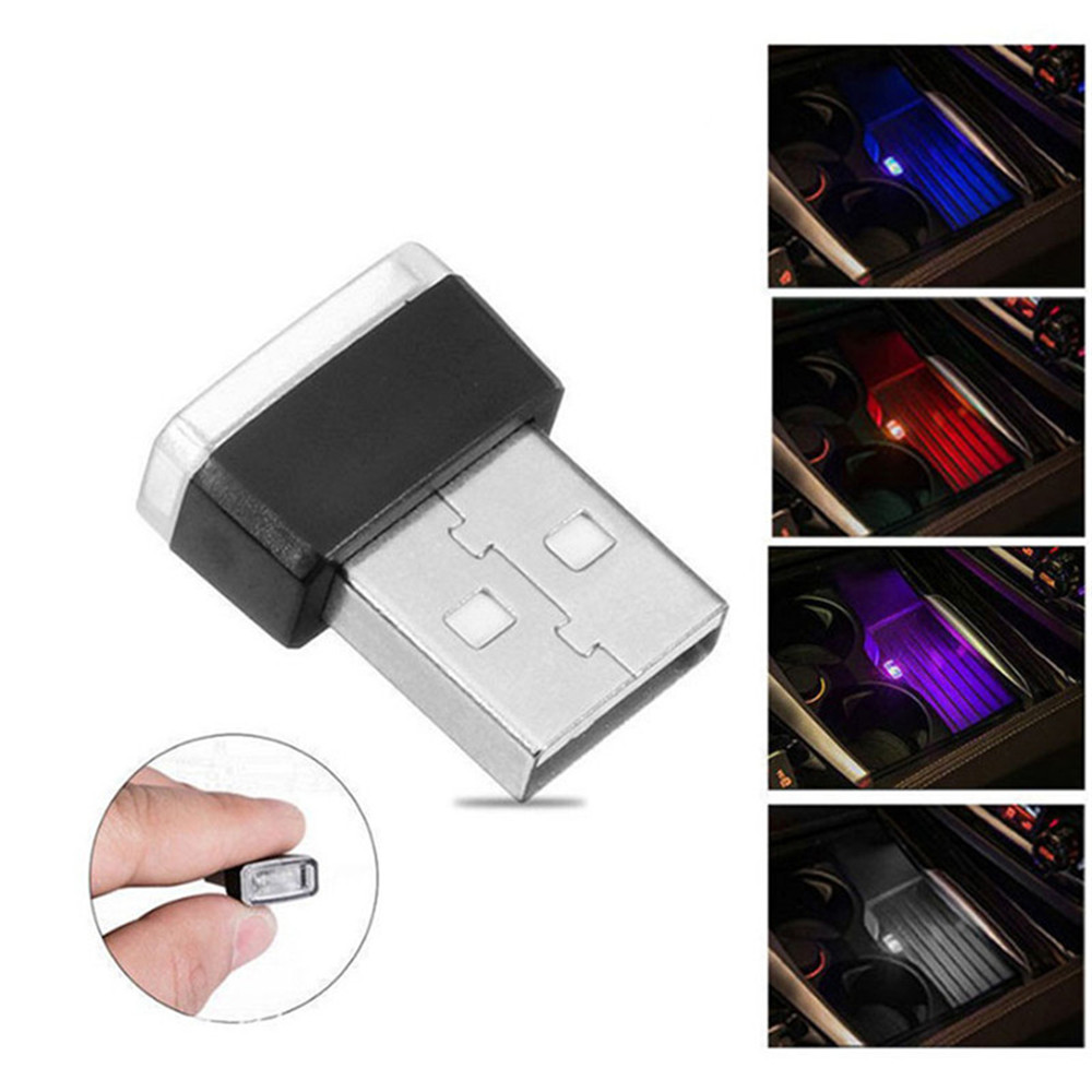 Car Accessories Atmosphere Light USB LED Mini for Mercedes Benz MB C E ML S SL SLK CLK AMG