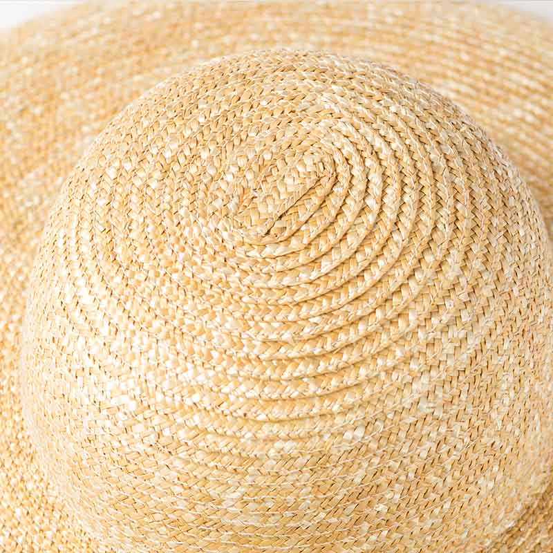 Women Natural Wide Brim Wheat Straw Hat Royal Ascot Derby Big Brim Sun Hat Millinery DIY Craft Straw Hat Base Summer Beach hat