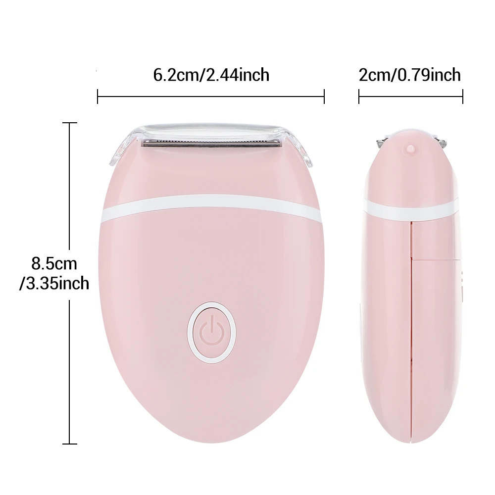 Women Electric Epilator Shaver Bikini Underarm Leg Face Hair Removal Trimmer Body Depilador Safe Shaving Machine Hair Removal 240624