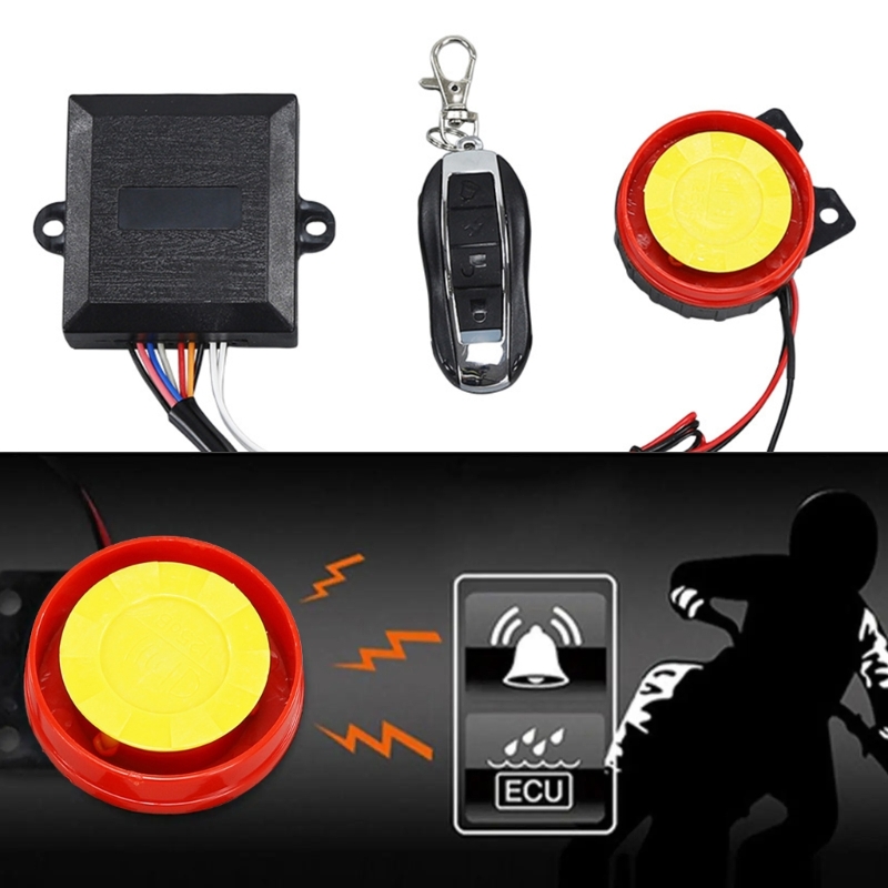 Motorcycle & Beach Bike Alarm Kits Kills Switches Replacement High Sensitivity Motorcycle Anti theft Alarm set