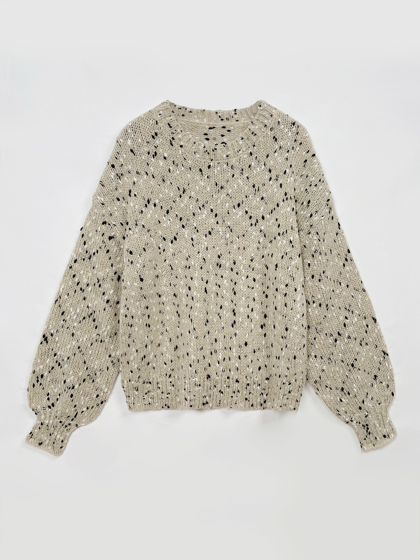 Autumn winter Europe and the United States plus-size women's casual pullover sweater woman F6.24#65.78