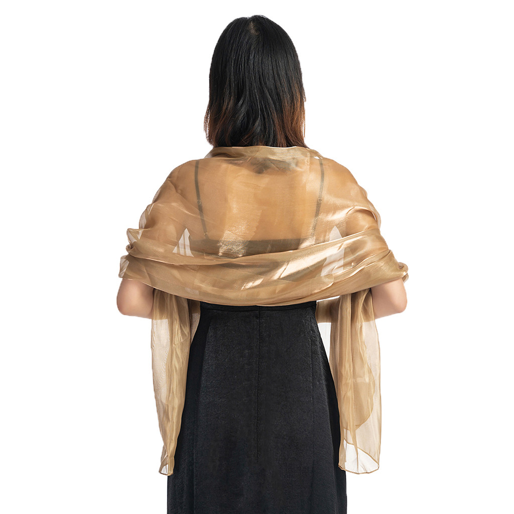 Shrugs And Boleros For Women Scarf Shawls For Dresses Evening Party Wrap Wedding Bridal Bolero Satin Pure Color Cape Bolero#25