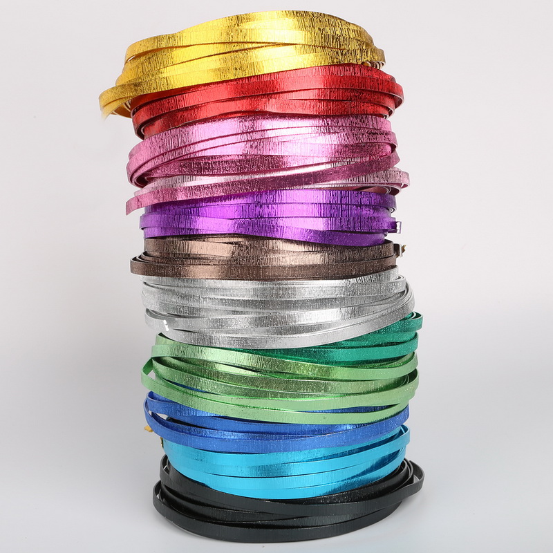 5mmx1mm Carving Embossing Flat Aluminum Wire Soft Metal Floristry Wire for DIY Jewelry Findings & Craft Making