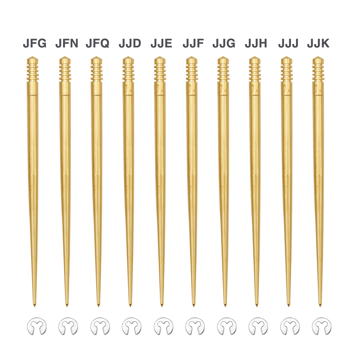 Alconstar Set of Carburetor Nozzle Pilot/Slow Jet N413-12A00 8/16/20/30 Holes For keihin Pwk 21/24/26/30/32/34mm Racing Carb
