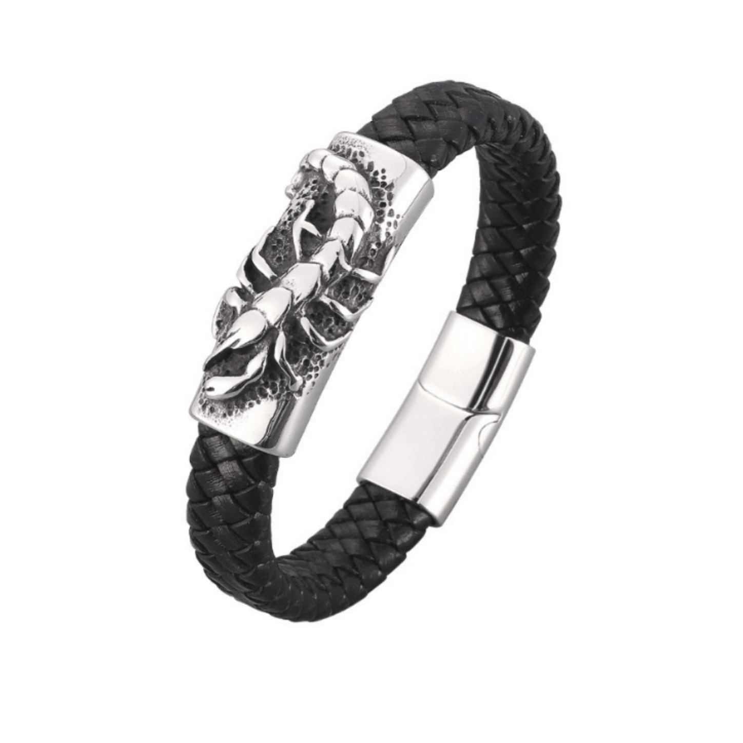 REGELIN 8-12MM Flat Braided Cowhide Leather Bracelet Findings Genuine Leather Cord String Rope DIY Necklace Bracelet Making