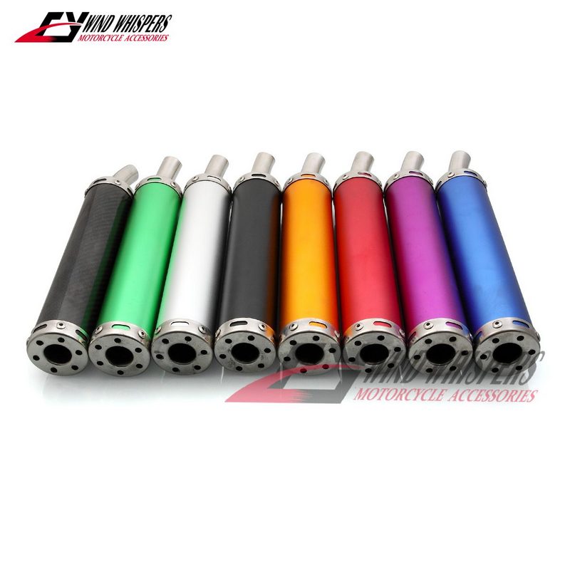 360X60mm 50-250CC Two stroke Scooter Dirt motorcycle Universal Modified exhaust pipe For NSR250 TZR125 TZM150 RVG250 TSR200