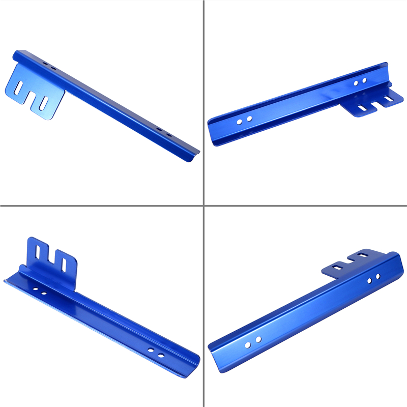 Universal Car Bumper Front License Number Plate Frames Mounting Relocate 6 Color Aluminum Bracket Holder For Volkswagen Honda
