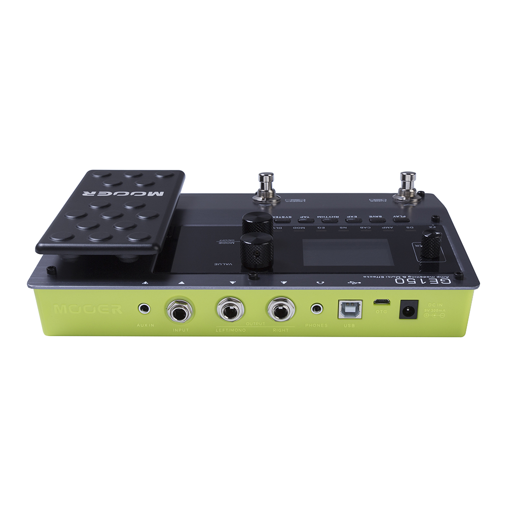 MOOER GE150 Guitar Pedal Digital Tube AMP Modelling Guitar Multi-Effects Pedal 80s Looper 40 Drum Rhythms Guitar Accessories