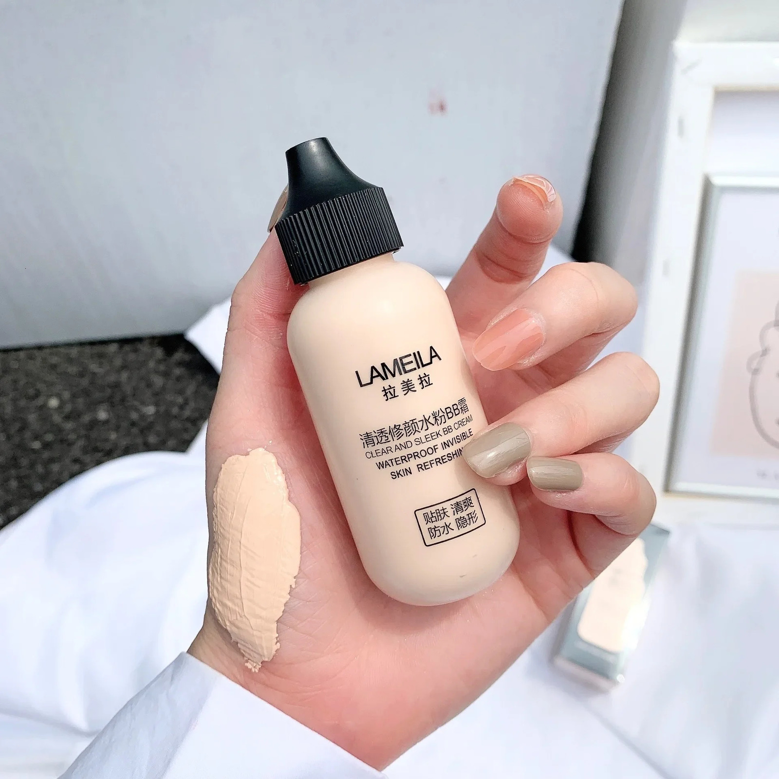 Light Silky Matte Liquid Foundation Long Lasting Oil-Control Face Foundation Full Coverage Concealer Waterproof Contour Makeup 240621