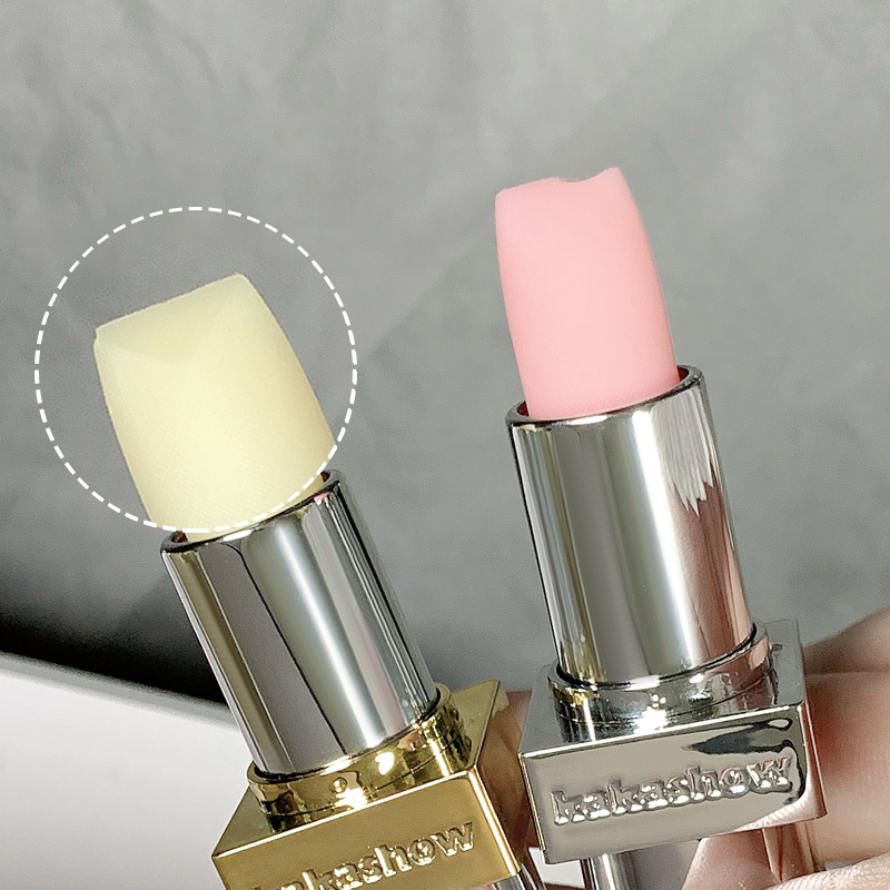 Anti Dry Lip Balm Silver Tube Lipstick Long Lasting Moisturize Balm Stick Lips Care Women Winter Make Up Cosmetics Lip Balm Oil