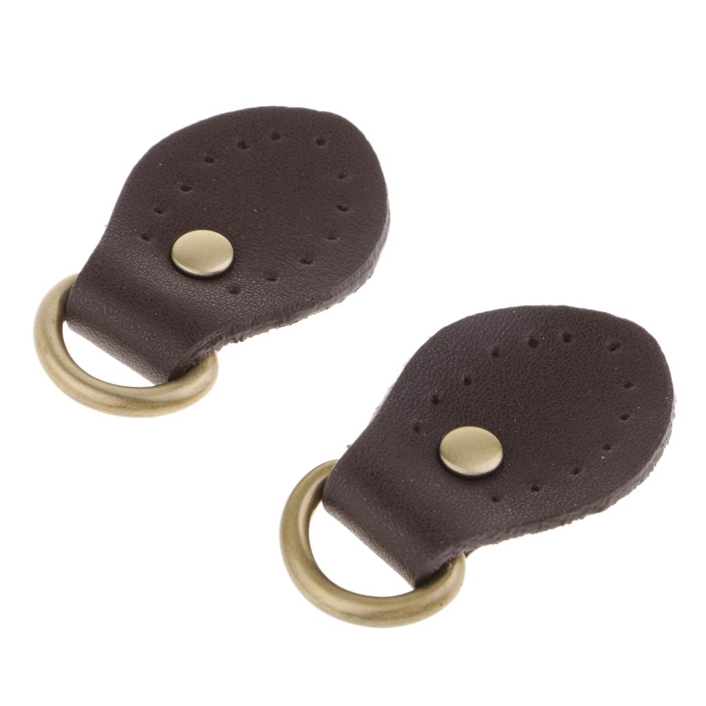 2pcs Leather Handbag Purse Bag Handle Strap Buckles, Bag Making Replacement