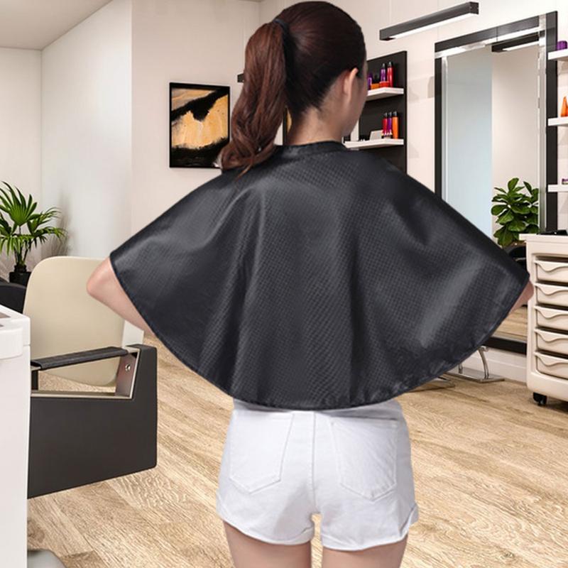 Hair Dye Shawl waterproof Hair Cut Mat Neck Protector Wrapped Hairdressing Collar Adjustable Cape for Hair Dyeing Hair Braiding