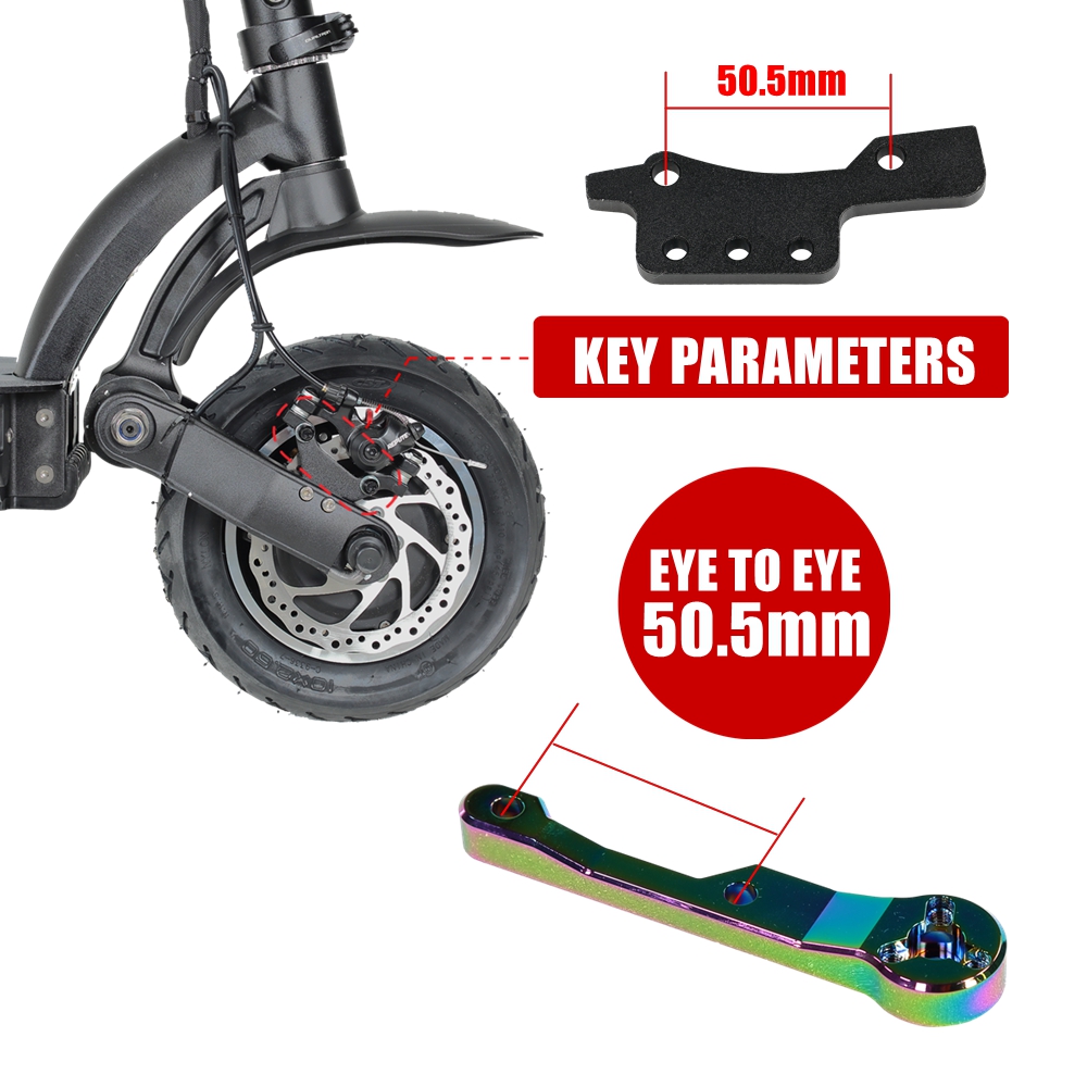 Model A Universal Single Arm Mudguard for 10-Inch Electric Scooter VSETT 10+ MUKUTA 10 ZERO 10X KAABO DUALTRON TEVERUN Fender