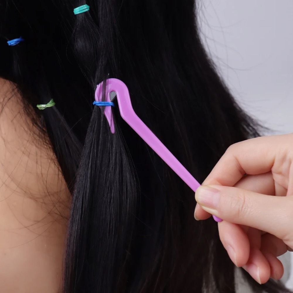 Elastic Hair Band Cutters Disposable Rubber Band Remover Pain Free Hair Ties Removing Tool Styling Accessories For Girls Kids