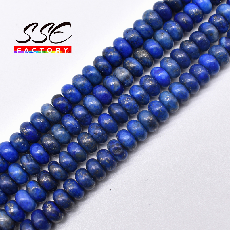 4X8mm Natural Stone Beads Lapis Lazuli Loose Spacer Beads For Jewelry Making Diy Charms Bracelet Necklace Accessories 15" Strand