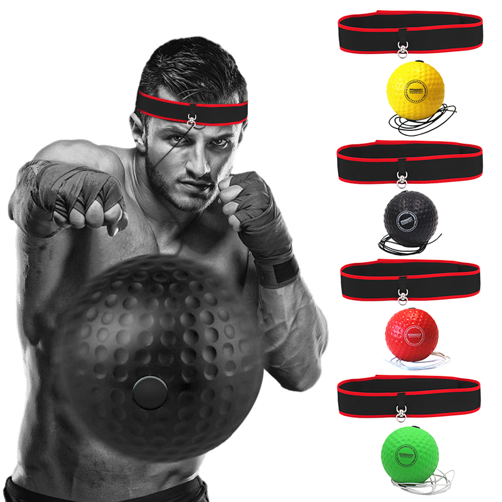 Boxing Training Ball Boxing Speed Ball Improve Speed with Adjustable Headband Ultimate Reflex Ball for Boxing MMA for Adult/Kids