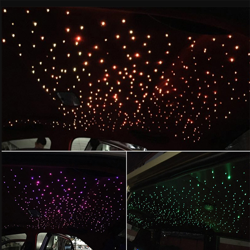10w Twinkle Car Starry Sky Light interior Ceiling Lights Auto Accessories LED Roof Star Night light Fiber Optic Light