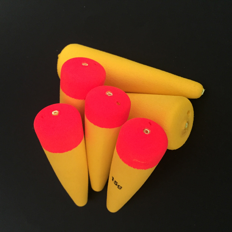 1pc 15g 20g 25g 30g Buoyancy EVA Soft Inline Luminous Lightstick Bobber Float Saltwater Fishing Floats Catfish Bait Fish Tackle