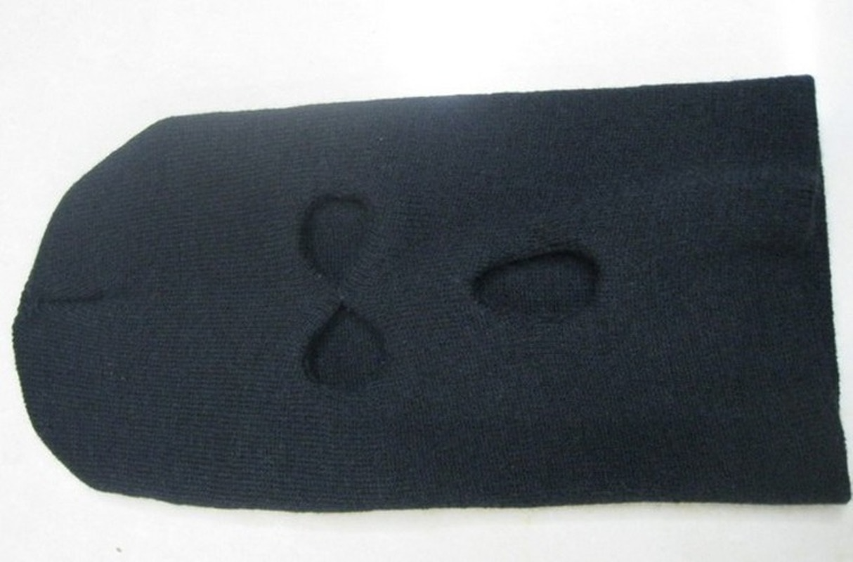 1Pcs Black Balaclava Cs Style Winter Wind Ski Hat for Men Women Cap 3 Hole Mask Neck Warmer Beanies