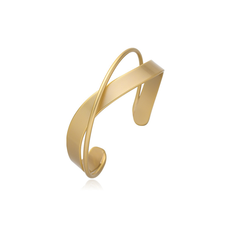 XIALUOKE Punk Metal Irregular Twist Bracelet & Bangles For Women Minimalism Cuff Bracelet Wrist Jewelry Accessories