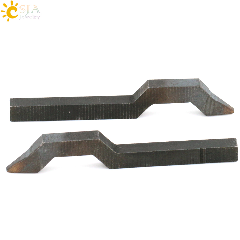 CSJA 10K 9K ct PT 375 333 900 950 S925 916 Marked Ring Bracelet Bangle Metal Stamp Punch Mold Jewellery Tool E214