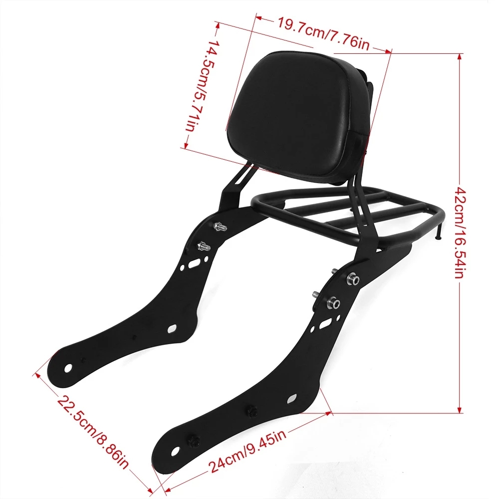 For Kawasaki Vulcan S 650 VN650 EN650 650CC 2015-2023 Motorcycle Highway Engine Guards Protector Crash Bars Bumper Sissy Bar