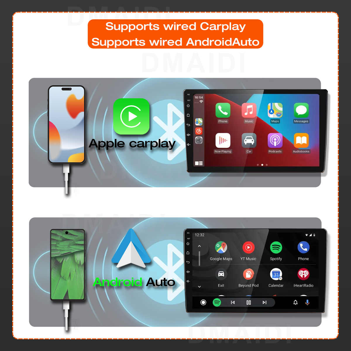 2024 Update 2 Din Android 10 Car Radio Multimedia Player For Mitsubishi Outlander Xl 2 2007-2012 For Citroen C-Crosser 2007-2013
