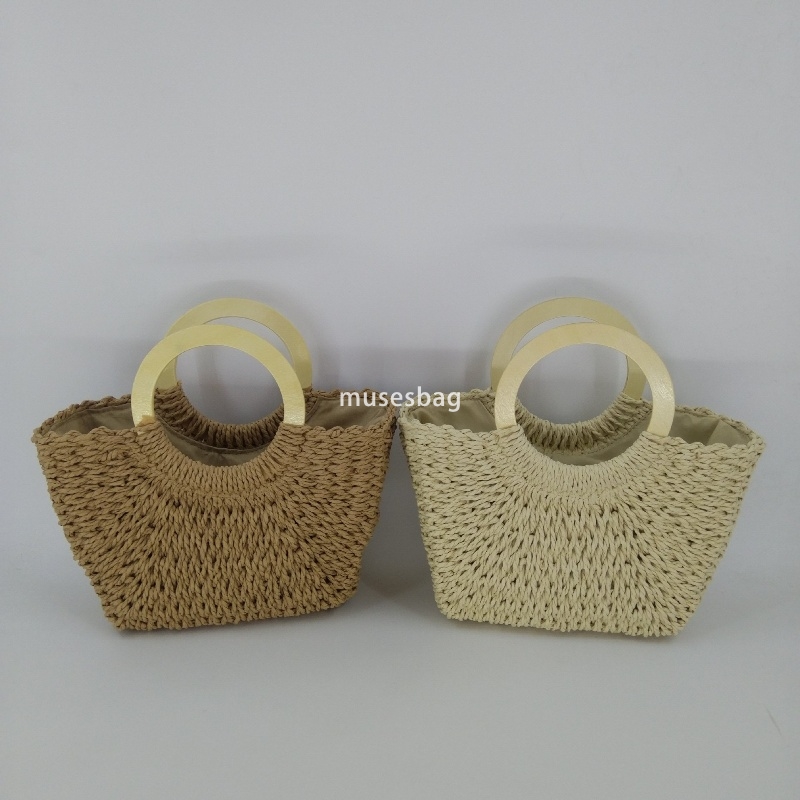 Designer Ms. High Quality Summer Vacation Beach Practical Multi functional Handmade Large Capacity Classic Versatile Grass Woven Bag New Woven Bag Sea