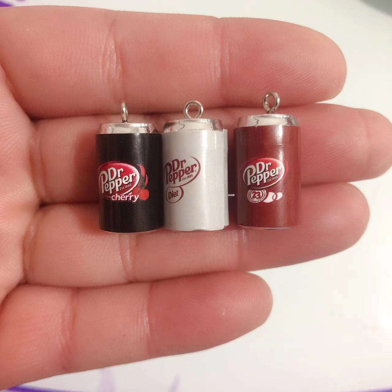 10pcs/Pack Cola Charms for Earring Bracelet Pendant Jewelry Findings Phone Making