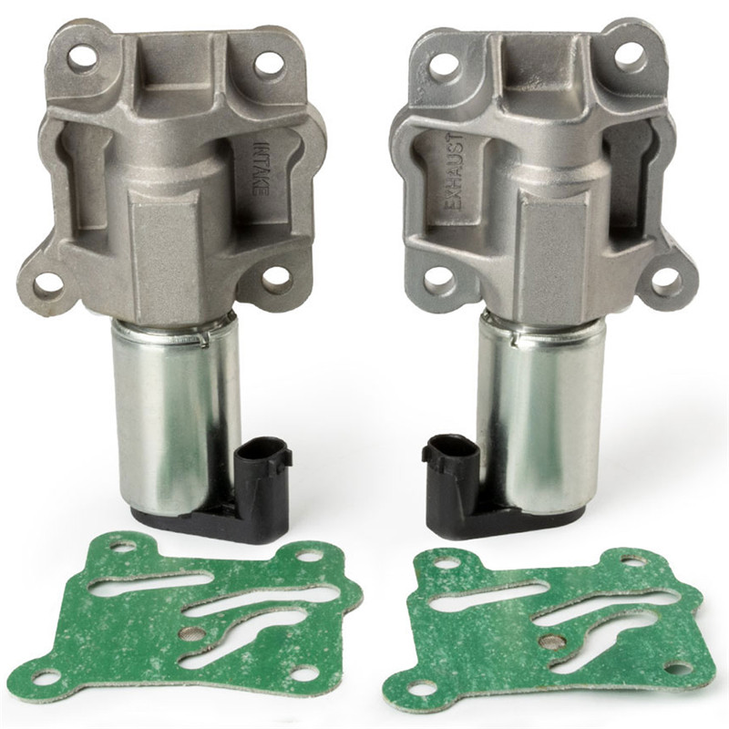 2PCS Intake + Exhaust Engine Part VVT Solenoid Valve 8670422 8670421 For C70 S60 S80 V70 XC70 XC90 Car Accessories Part