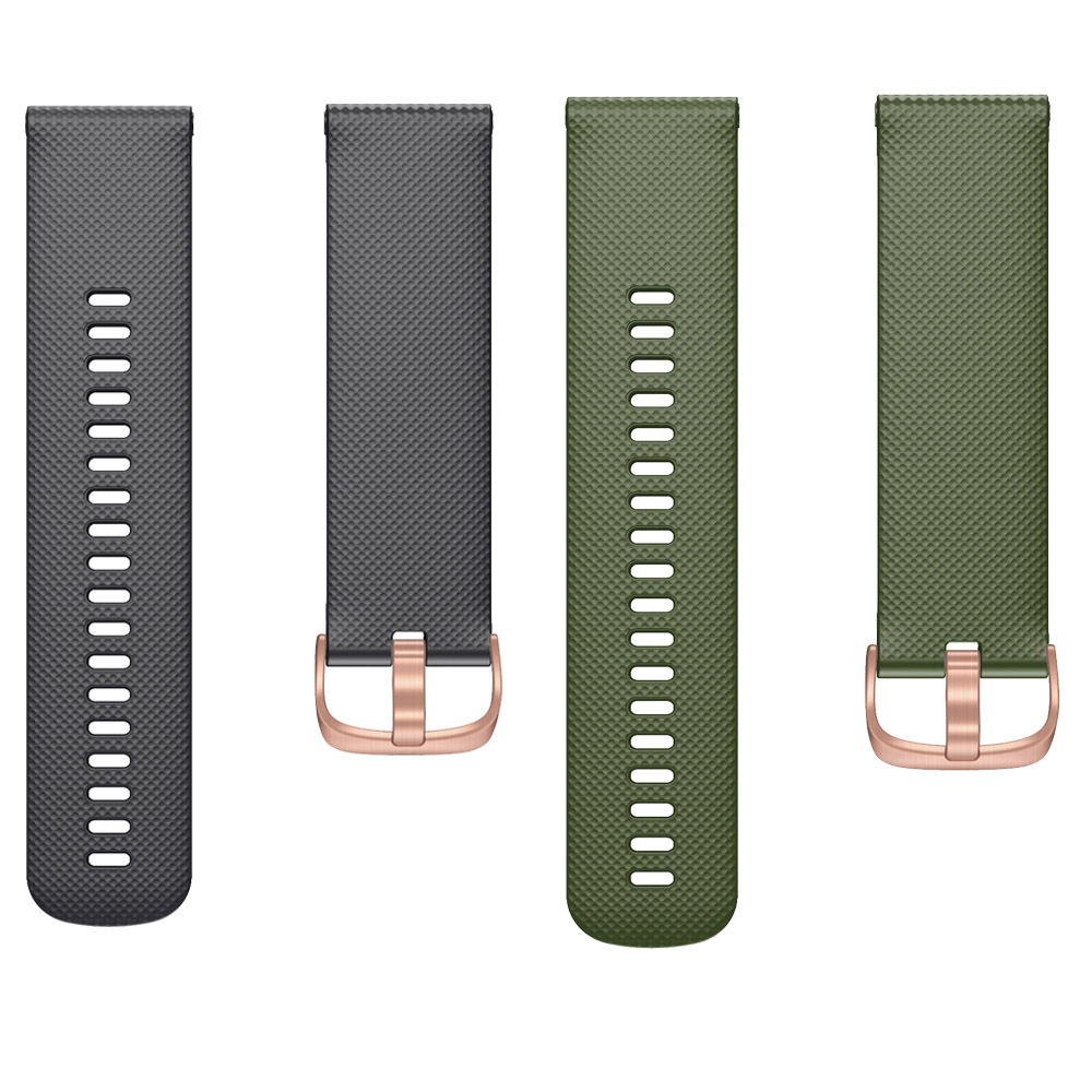 Smart Watch Band For Garmin Vivoactive 3S/4S/Venu 2S Silicone Wristband Replacement Strap Accessories Bracelet Watchband Belt