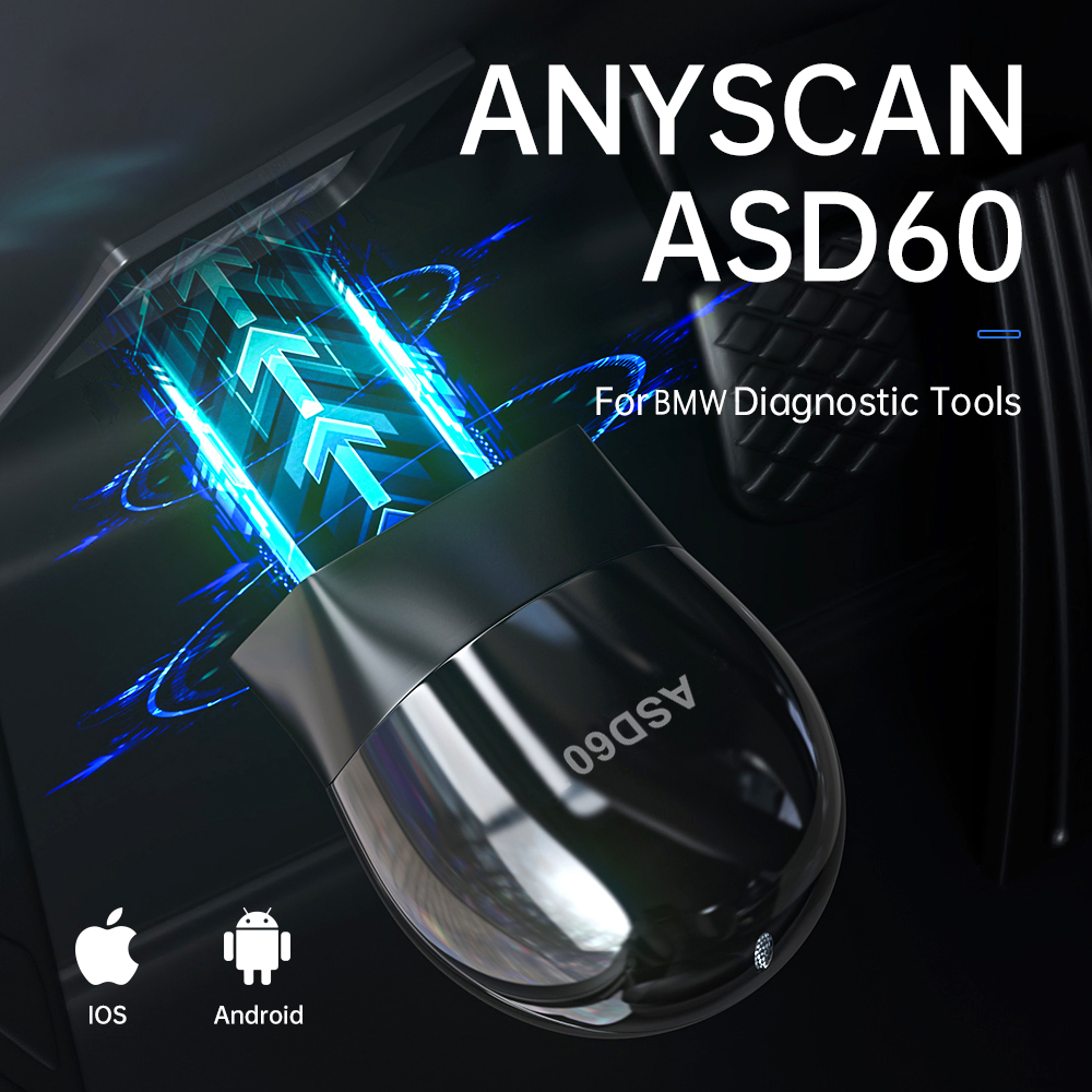 XTOOL ASD60 OBD2 Diagnostic Tools For Benz For VW for BMW Full Automotivo OBD II Code read With 15 Reset Functions Free update