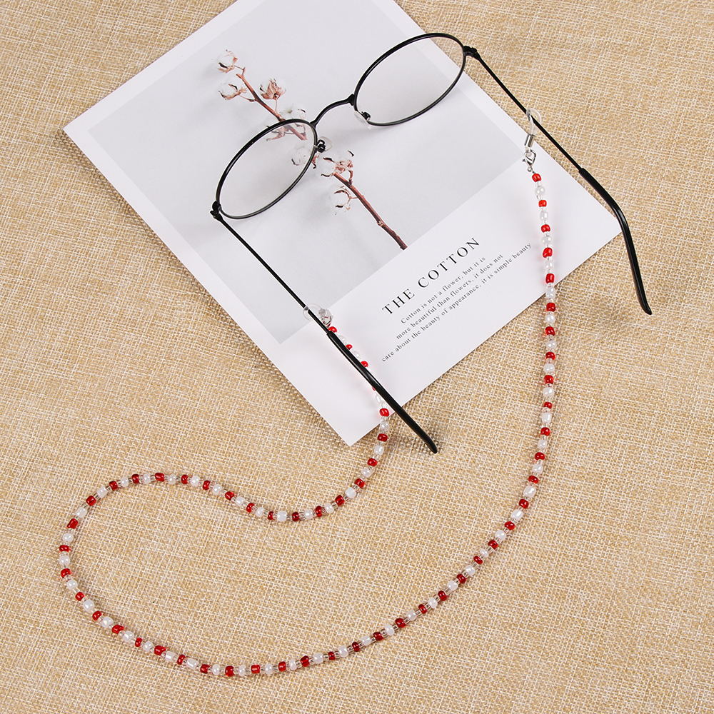 1Pcs 60/70/76CM Reading Glasses Chain for Women Shell Beads Sunglasses Cords Beaded Eyeglass Lanyard Hold Straps Glasses Rope